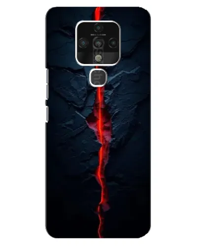 Чохол для TECNO Camon 16 з картинкою «Червона лавова тріщина» Чохол для TECNO Camon 16 з картинкою «Червона лавова тріщина»