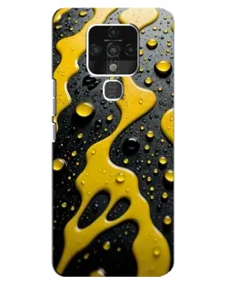 Чохол для TECNO Camon 16 з картинкою «Рідке жовте золото»