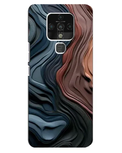 Чохол для TECNO Camon 16 з картинкою «Кольорові хвилі каньйону» Чохол для TECNO Camon 16 з картинкою «Кольорові хвилі каньйону»