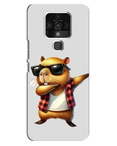 Чохол для TECNO Camon 16 з картинкою «Капібара репер даб» Чохол для TECNO Camon 16 з картинкою «Капібара репер даб»