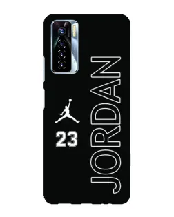 Чехол для TECNO Camon 17 Pro с картинкой «Jordan Vertical» Чехол для TECNO Camon 17 Pro с картинкой «Jordan Vertical»