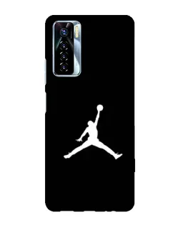 Чехол для TECNO Camon 17 Pro с картинкой «Jordan Silhouette» Чехол для TECNO Camon 17 Pro с картинкой «Jordan Silhouette»