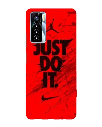 Чехол для TECNO Camon 17 Pro с картинкой «Nike Just Do It»