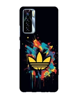 Чехол для TECNO Camon 17 Pro с картинкой «Adidas Splash»