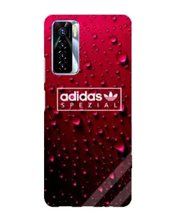 Чехол для TECNO Camon 17 Pro с картинкой «Adidas Gold Marble»