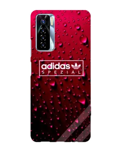 Чехол для TECNO Camon 17 Pro с картинкой «Adidas Gold Marble»
