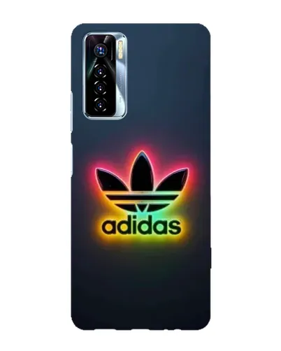 Чехол для TECNO Camon 17 Pro с картинкой «Неоновый Adidas»