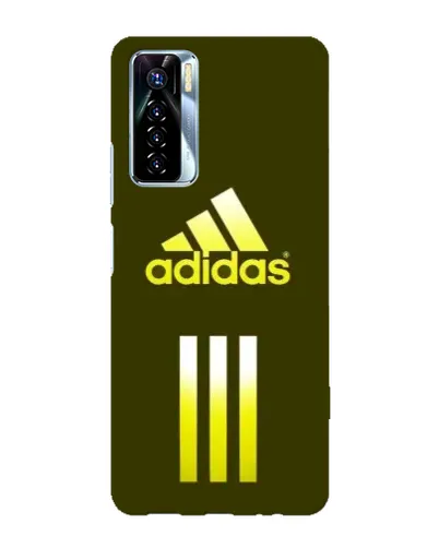 Чехол для TECNO Camon 17 Pro с картинкой «Оливковый градиент Adidas»