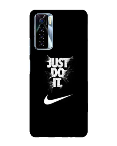 Чехол для TECNO Camon 17 Pro с картинкой «Текстовый принт Nike»