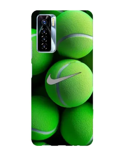 Чехол для TECNO Camon 17 Pro с картинкой «Теннисные мячи Найк»