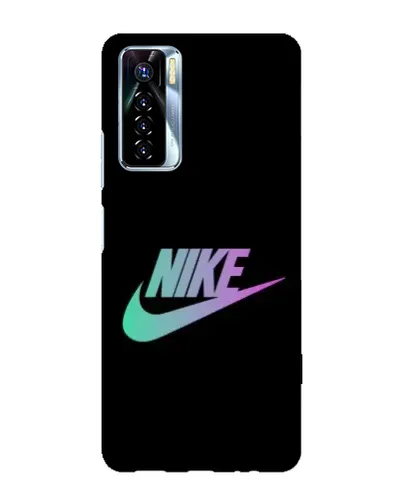Чехол для TECNO Camon 17 Pro с картинкой «Nike — городская ночь»