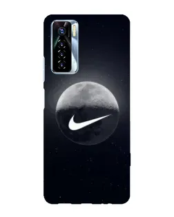 Чехол для TECNO Camon 17 Pro с картинкой «Nike в стиле граффити»