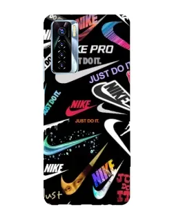 Чехол для TECNO Camon 17 Pro с картинкой «Nike — роскошь»