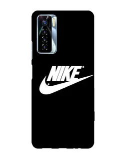 Чехол для TECNO Camon 17 Pro с картинкой «Мазки краски Nike»