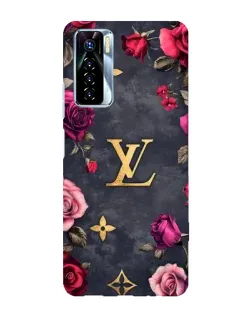 Чехол для TECNO Camon 17 Pro с картинкой «Цветочный Louis Vuitton» Чехол для TECNO Camon 17 Pro с картинкой «Цветочный Louis Vuitton»