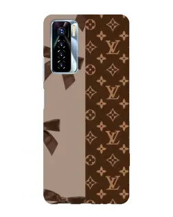 Чехол для TECNO Camon 17 Pro с картинкой «Louis Vuitton — банты» Чехол для TECNO Camon 17 Pro с картинкой «Louis Vuitton — банты»