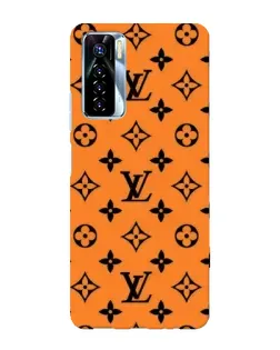 Чехол для TECNO Camon 17 Pro с картинкой «Оранжевый стиль LV» Чехол для TECNO Camon 17 Pro с картинкой «Оранжевый стиль LV»
