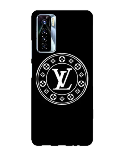 Чехол для TECNO Camon 17 Pro с картинкой «LV — печать стиля»