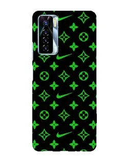 Чехол для TECNO Camon 17 Pro с картинкой «Неоновый принт LV» Чехол для TECNO Camon 17 Pro с картинкой «Неоновый принт LV»
