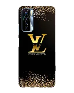 Чехол для TECNO Camon 17 Pro с картинкой «LV — золотые искры» Чехол для TECNO Camon 17 Pro с картинкой «LV — золотые искры»