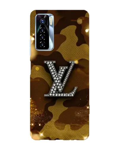 Чехол для TECNO Camon 17 Pro с картинкой «Камуфляжный Louis Vuitton»
