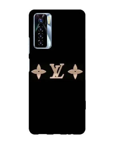 Чехол для TECNO Camon 17 Pro с картинкой «Louis Vuitton — минимализм»