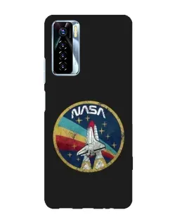Чехол для TECNO Camon 17 Pro с картинкой «NASA — эмблема миссии» Чехол для TECNO Camon 17 Pro с картинкой «NASA — эмблема миссии»