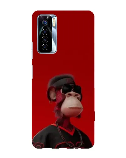 Чохол для TECNO Camon 17 Pro з картинкою «Bored Ape в червоному» Чохол для TECNO Camon 17 Pro з картинкою «Bored Ape в червоному»