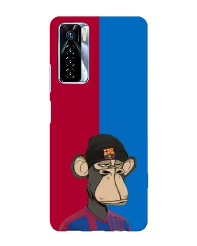 Чохол для TECNO Camon 17 Pro з картинкою «Bored Ape — фанат Барси» Чохол для TECNO Camon 17 Pro з картинкою «Bored Ape — фанат Барси»