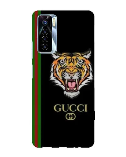 Чехол для TECNO Camon 17 Pro с картинкой «Тигр Gucci»