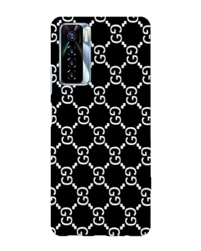 Чехол для TECNO Camon 17 Pro с картинкой «Gucci — сетчатый паттерн»