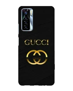 Чехол для TECNO Camon 17 Pro с картинкой «Золотой логотип Gucci» Чехол для TECNO Camon 17 Pro с картинкой «Золотой логотип Gucci»