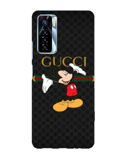 Чехол для TECNO Camon 17 Pro с картинкой «Микки Маус Gucci»