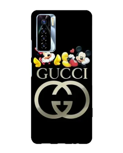 Чехол для TECNO Camon 17 Pro с картинкой «Gucci — герои Disney»