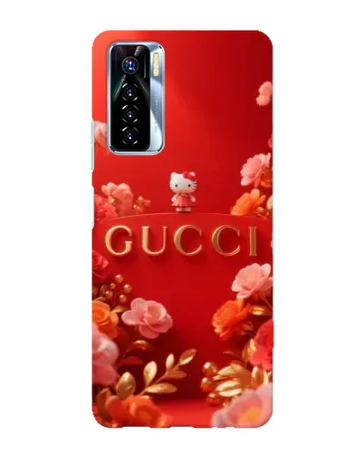 Чехол для TECNO Camon 17 Pro с картинкой «Gucci — золотой сад»