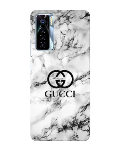 Чехол для TECNO Camon 17 Pro с картинкой «Gucci — мраморный шик»