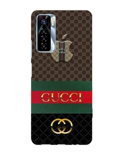 Чехол для TECNO Camon 17 Pro с картинкой «Gucci — брендированный десерт»