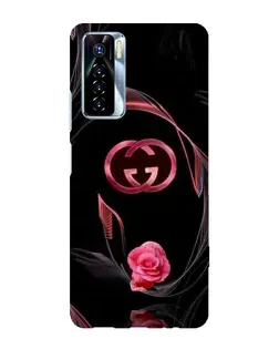 Чехол для TECNO Camon 17 Pro с картинкой «Gucci — неоновая роза» Чехол для TECNO Camon 17 Pro с картинкой «Gucci — неоновая роза»