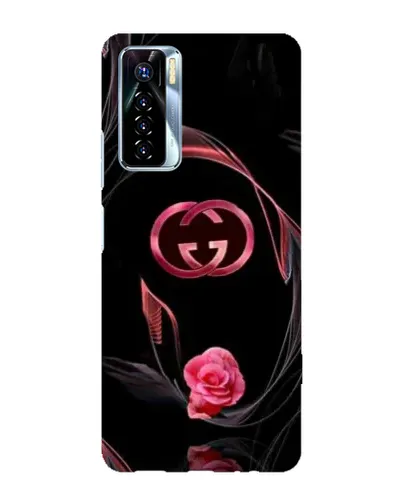 Чехол для TECNO Camon 17 Pro с картинкой «Gucci — неоновая роза»