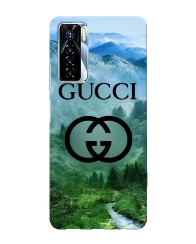 Чехол для TECNO Camon 17 Pro с картинкой «Gucci — горный пейзаж»