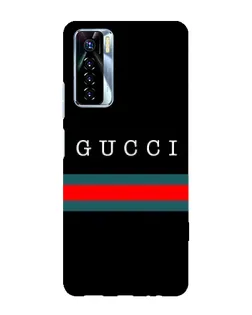 Чехол для TECNO Camon 17 Pro с картинкой «Gucci — красный пояс» Чехол для TECNO Camon 17 Pro с картинкой «Gucci — красный пояс»