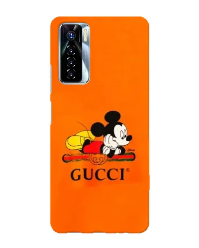Чохол для TECNO Camon 17 Pro з картинкою «Міккі Маус Gucci — помаранч» Чохол для TECNO Camon 17 Pro з картинкою «Міккі Маус Gucci — помаранч»