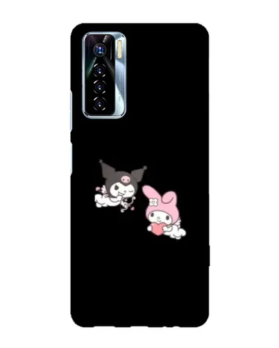 Чехол для TECNO Camon 17 Pro с картинкой «My Melody и Kuromi»