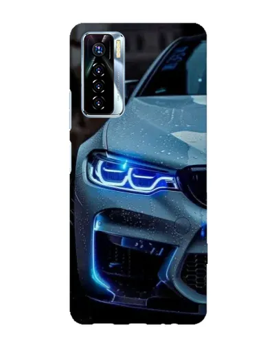 Чохол для TECNO Camon 17 Pro з картинкою «Погляд BMW з синіми фарами» Чохол для TECNO Camon 17 Pro з картинкою «Погляд BMW з синіми фарами»