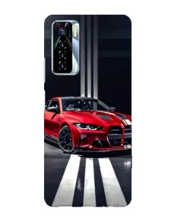 Чохол для TECNO Camon 17 Pro з картинкою «Червона BMW на дорозі» Чохол для TECNO Camon 17 Pro з картинкою «Червона BMW на дорозі»