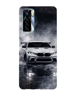Чохол для TECNO Camon 17 Pro з картинкою «BMW крізь туман» Чохол для TECNO Camon 17 Pro з картинкою «BMW крізь туман»