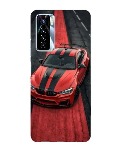 Чохол для TECNO Camon 17 Pro з картинкою «BMW на червоній доріжці» Чохол для TECNO Camon 17 Pro з картинкою «BMW на червоній доріжці»