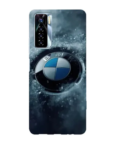 Чохол для TECNO Camon 17 Pro з картинкою «Логотип BMW — лід» Чохол для TECNO Camon 17 Pro з картинкою «Логотип BMW — лід»