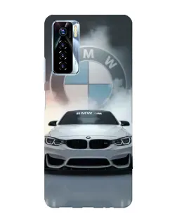 Чохол для TECNO Camon 17 Pro з картинкою «BMW в білому диму» Чохол для TECNO Camon 17 Pro з картинкою «BMW в білому диму»