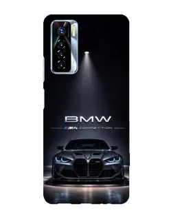 Чохол для TECNO Camon 17 Pro з картинкою «BMW крізь нічне місто» Чохол для TECNO Camon 17 Pro з картинкою «BMW крізь нічне місто»